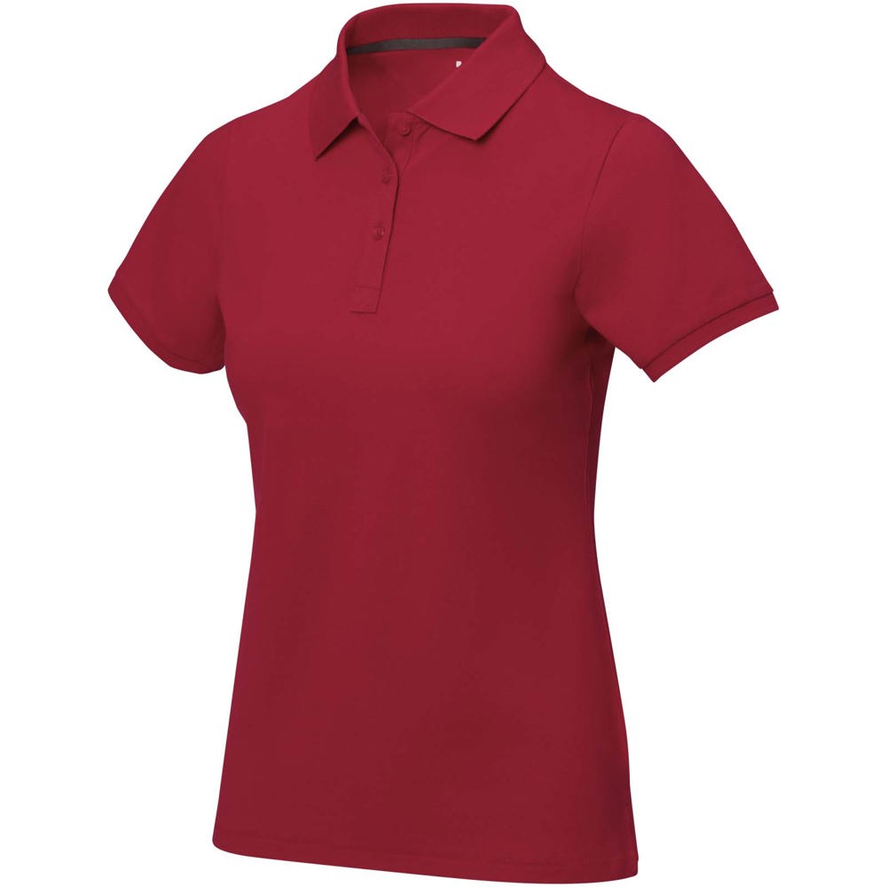 Calgary 200 g/m² damespolo met korte mouwen - Rood