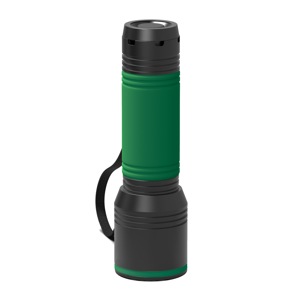 Zaklamp REEVES-myFLASH 700 - zwart, groen