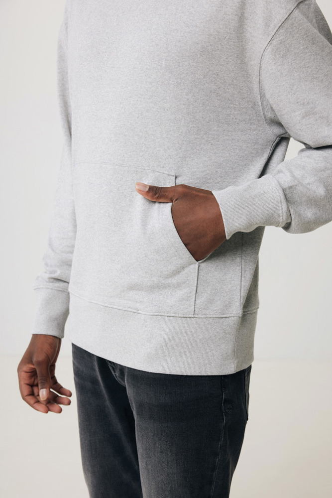 IQONIQ Yoho gerecycled katoen relaxed hoodie