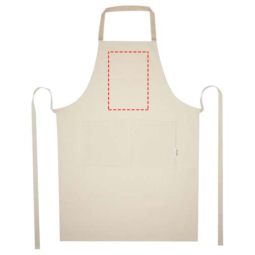 Nia schort van 200 g/m² gerecycled katoen