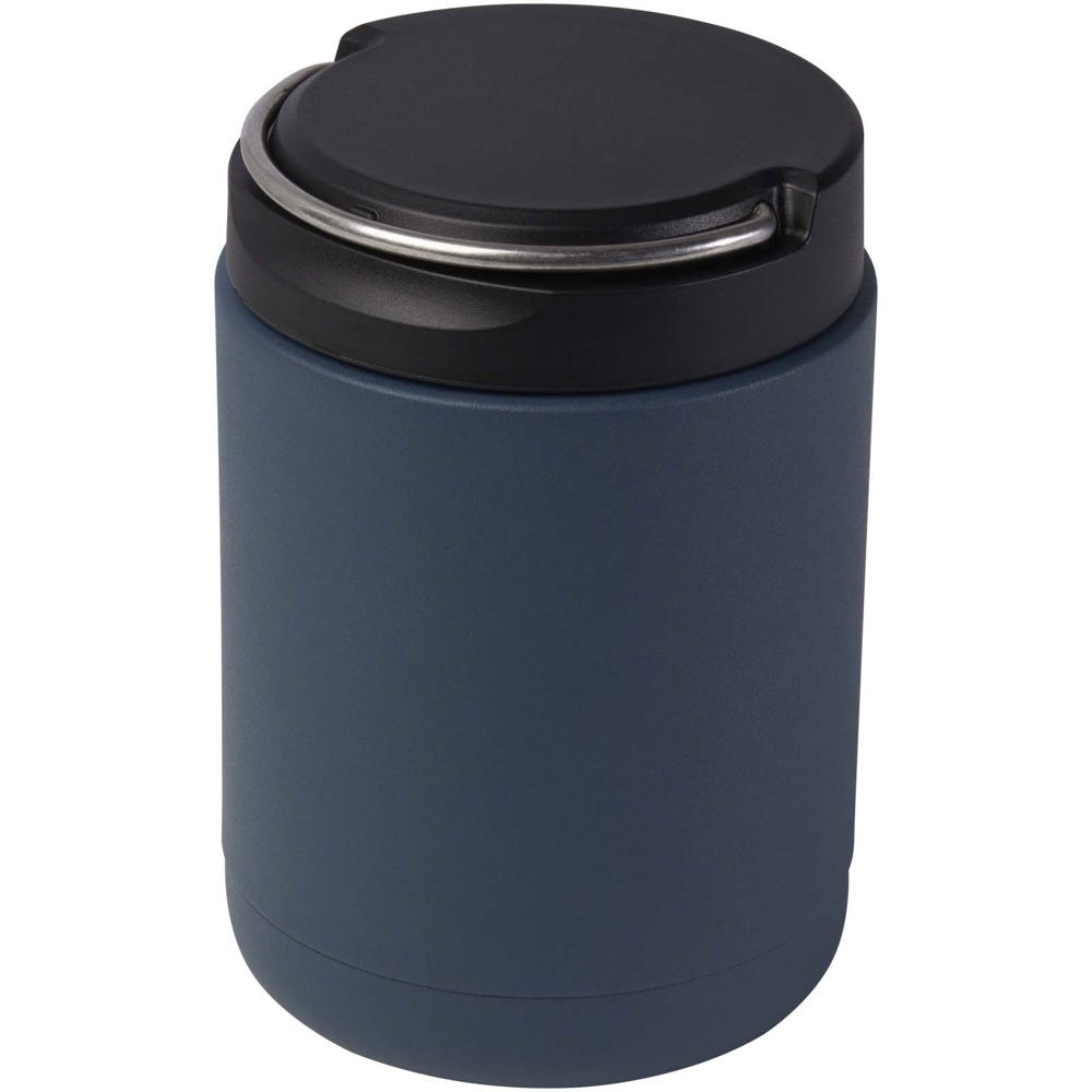 Doveron 500 ml geïsoleerde lunchpot van gerecycled roestvrij staal - IJsblauw