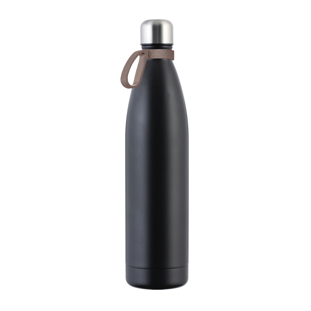 Thermofles RETUMBLER-NIZZA XXL - bruin, zwart, zilver