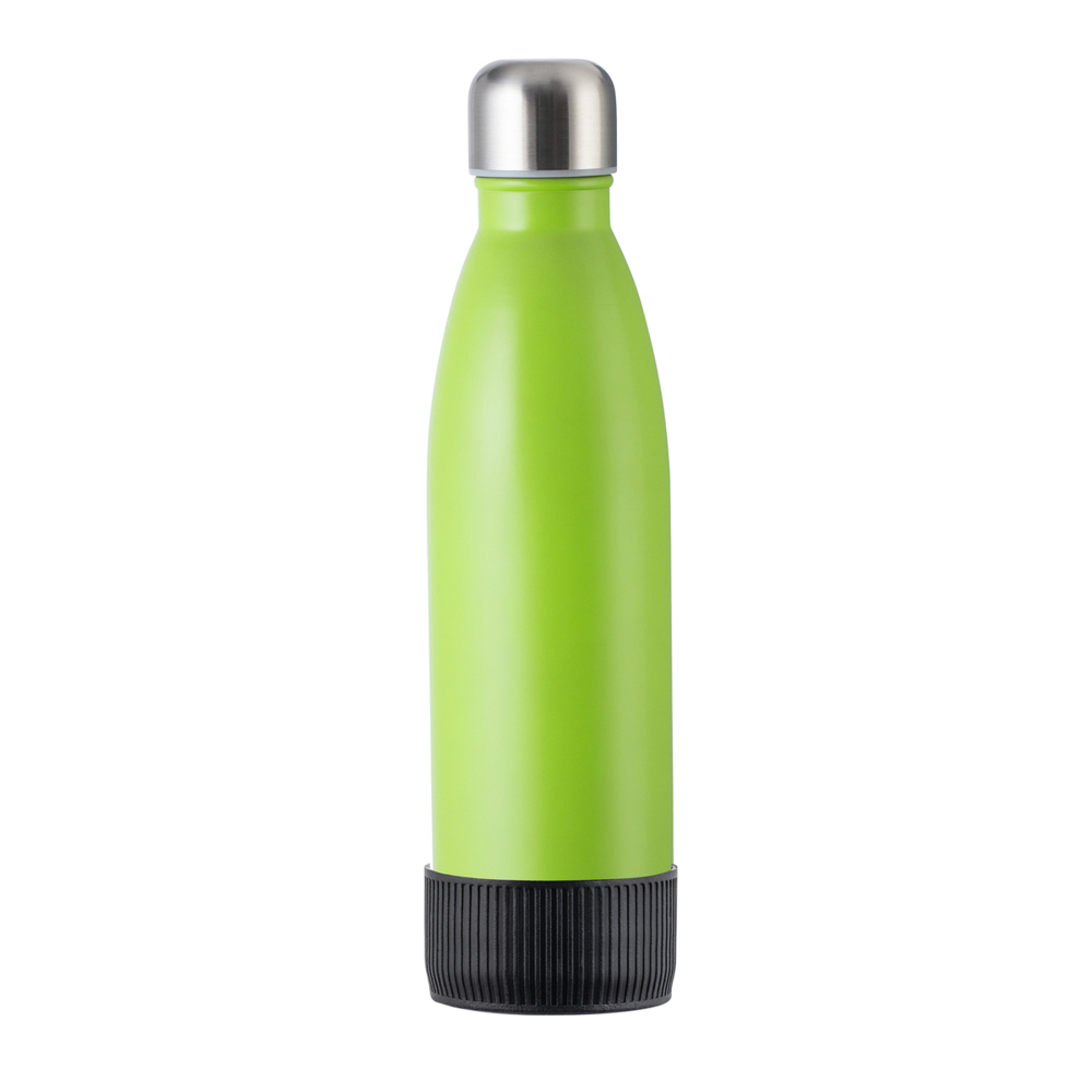Fles RETUMBLER-myTOULON - zwart, lichtgroen