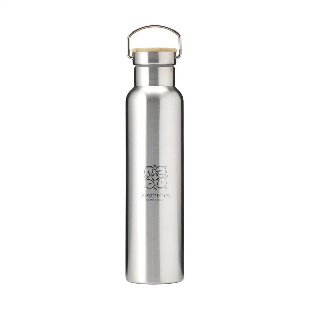 Nordvik RCS Recycled Steel 750 ml drinkfles - zilver