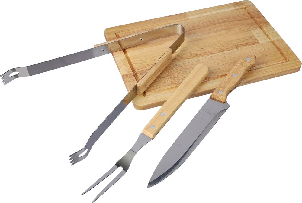 Roestvrijstalen barbecueset Kathleen