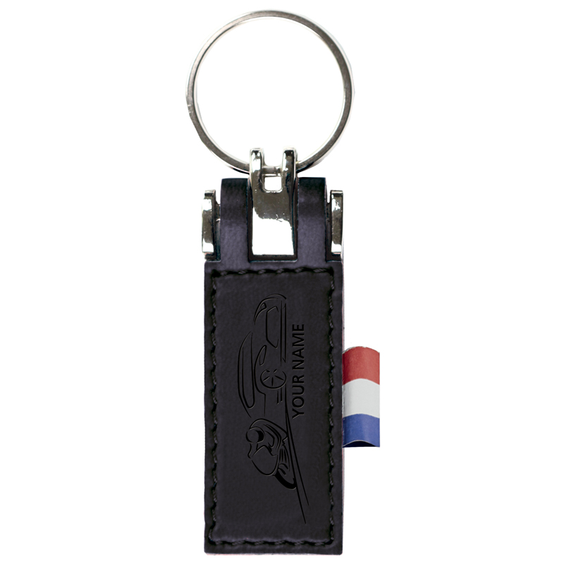 Sleutelhanger P02510F - zwart