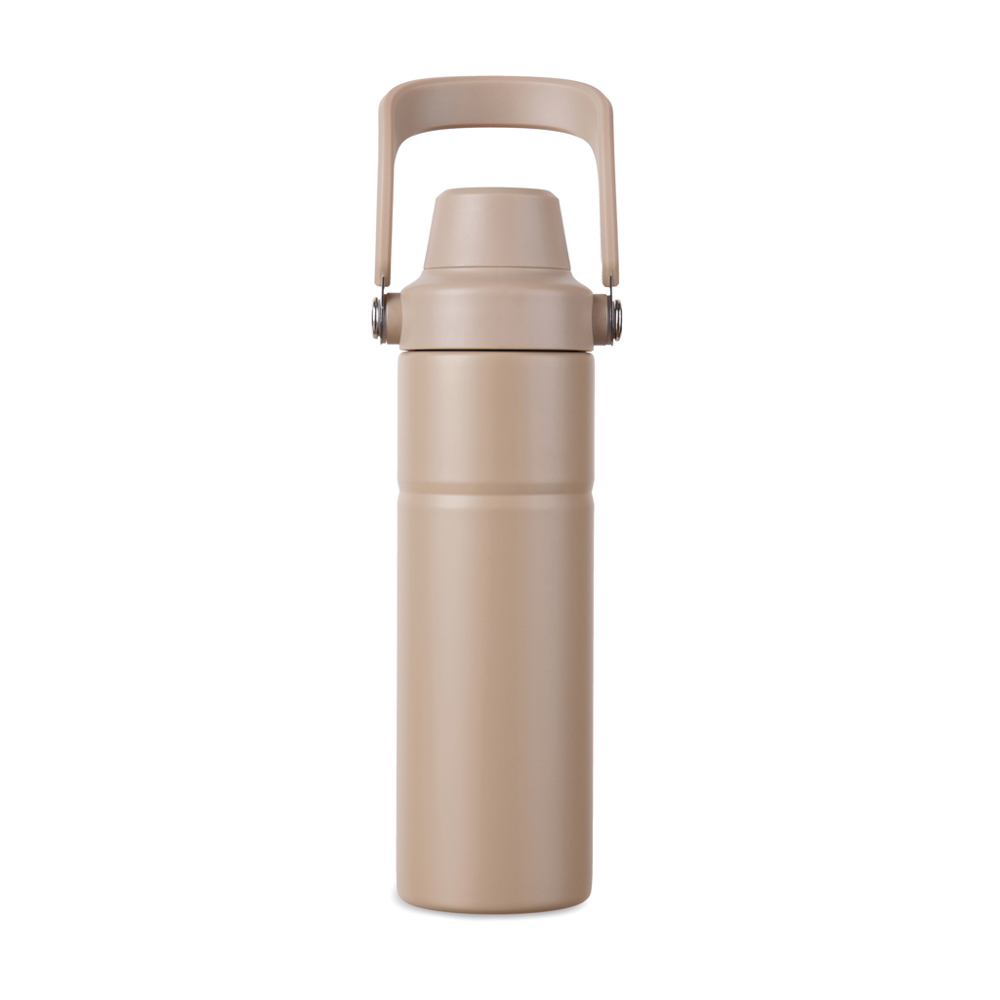 VINGA Baltimore Trek RCS recycled SS fles 600 ML - greige (± PMS 7530)