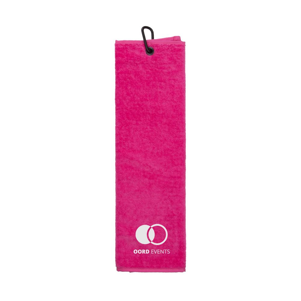 Golfhanddoek - Roze