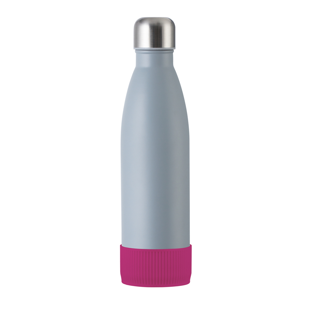 Fles RETUMBLER-myTOULON - magenta, grijs