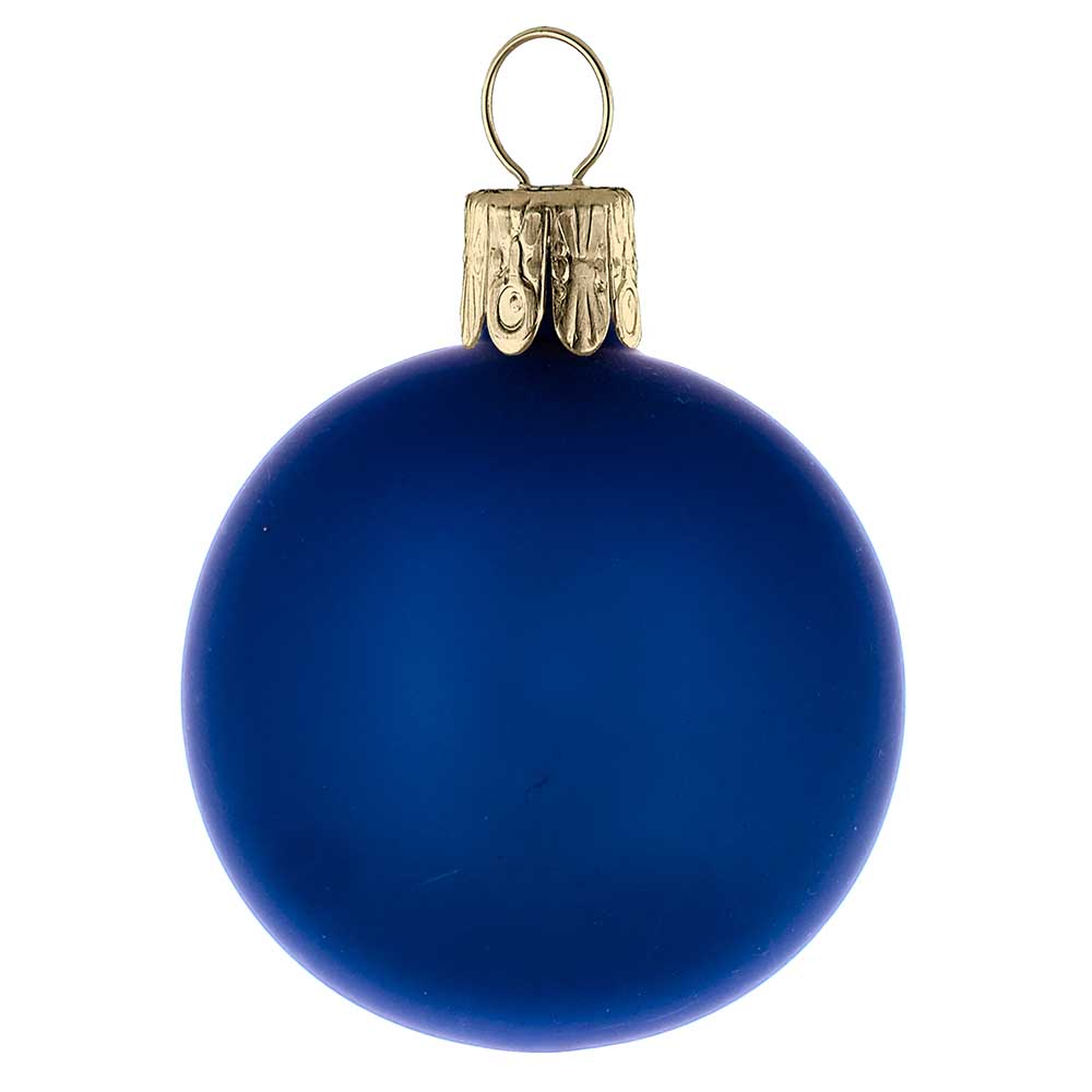 Traditionele glazen bol - Blauw