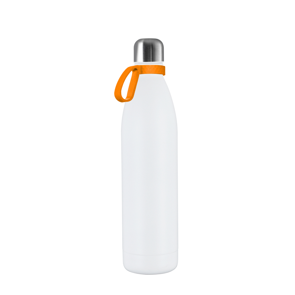 Thermofles RETUMBLER-NIZZA XL - zilver, wit, oranje