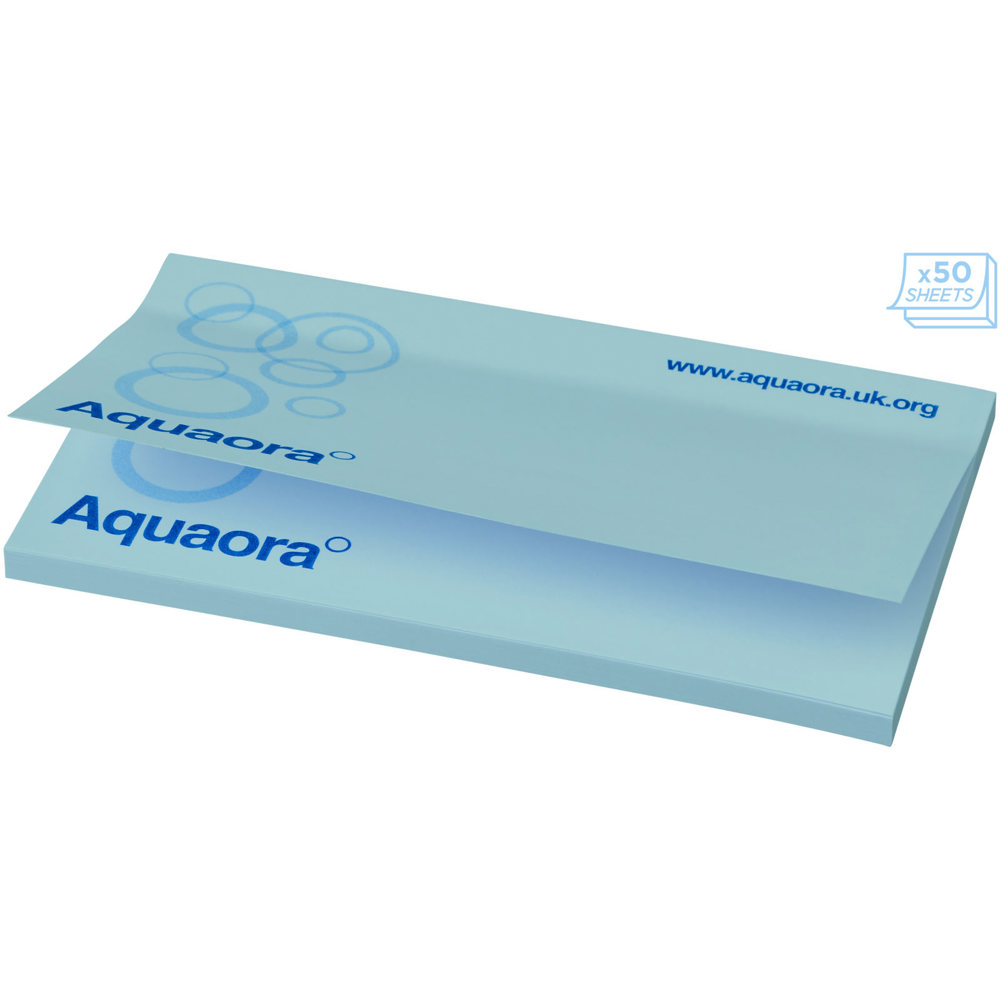 Sticky-Mate® sticky notes 127x75 mm - Lichtblauw