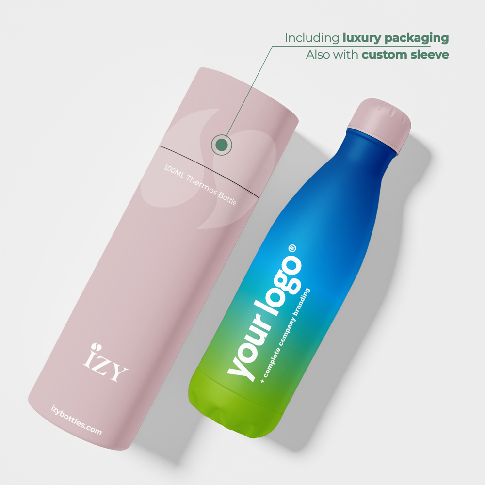 Thermosfles / Drinkfles - Roze - 500 ml