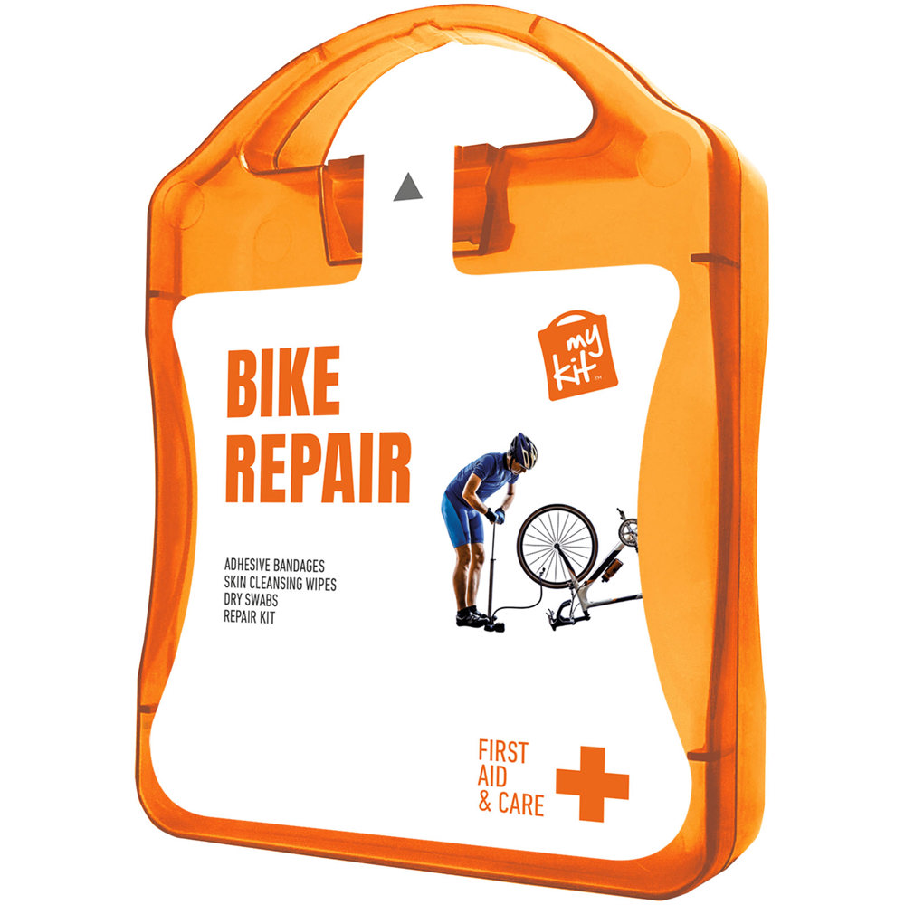 MyKit Fiets reparatie set - Transparant Oranje