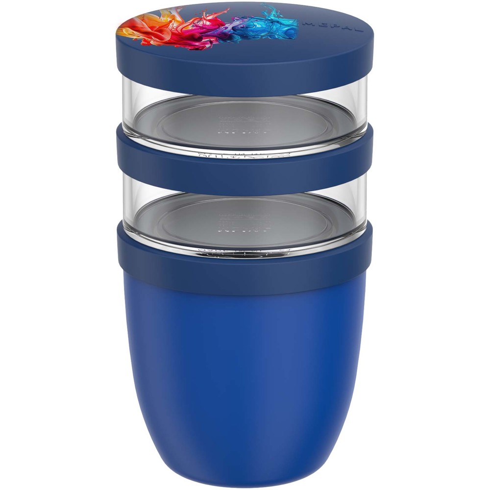 Mepal Ellipse 3 delige 500 ml + 2 x 200 ml geïsoleerde lunchpot