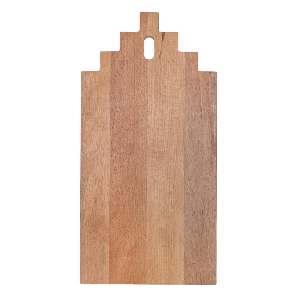 Plank trapgevelhuisje beuken - Beukenhout