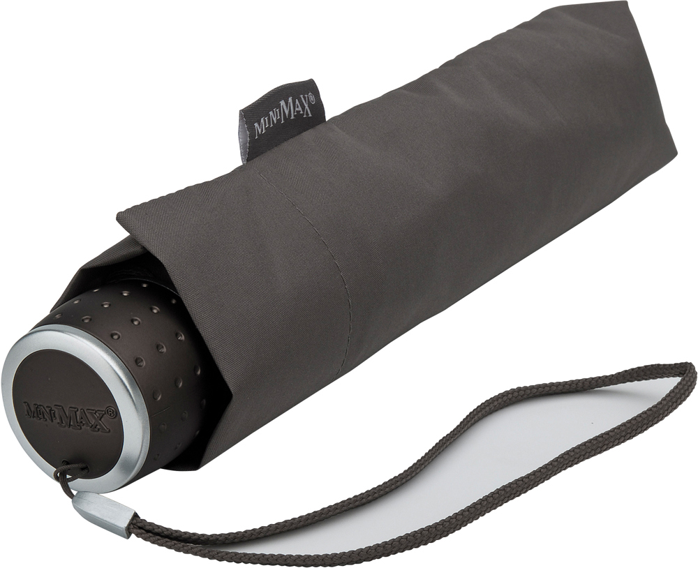 MINIMAX - Opvouwbaar - Handopening - Windproof -  100 cm - Grijs