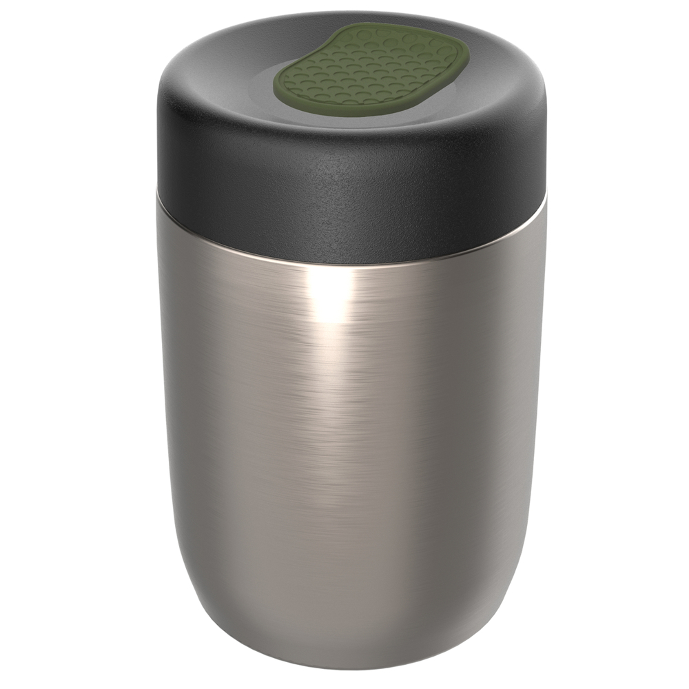 Thermo lunchpot RE98-myNIZZA - zwart, zilver, oijfgroen