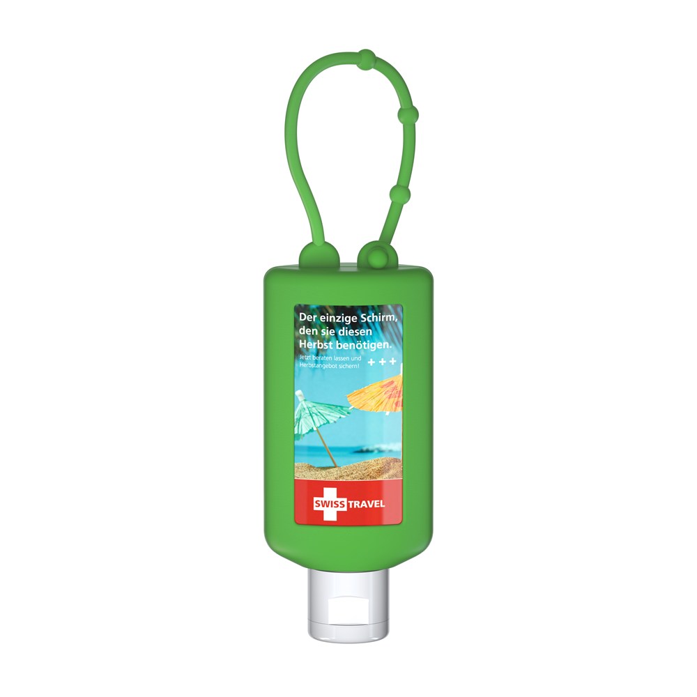 Zonnemelk Gevoelige Huid, Bumper 50 ml, groen, Body Label