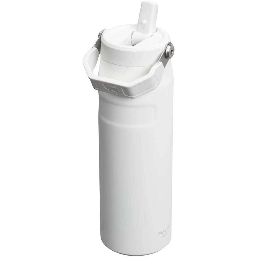 Stanley IceFlow™ 2.0 700 ml waterfles met openklapbaar deksel - Mat wit