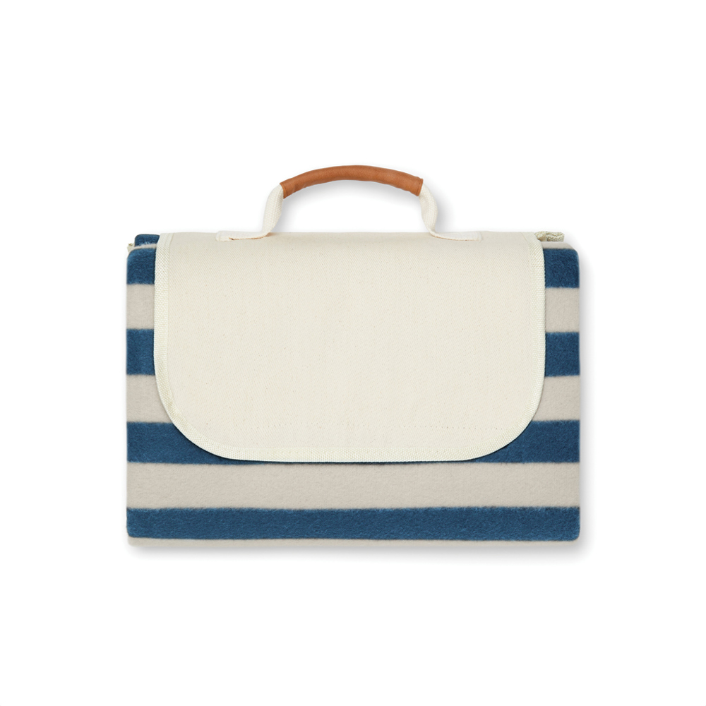 VINGA Alba GRS RPET picknickkleed M - donkerblauw (± PMS 19-4324 TPG)