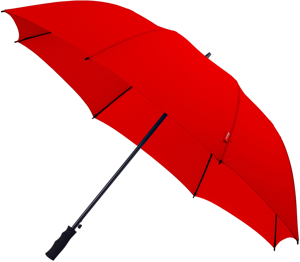 FALCONE - Golfparaplu - Automaat - Windproof -  120 cm - Rood (± PMS 1797C)