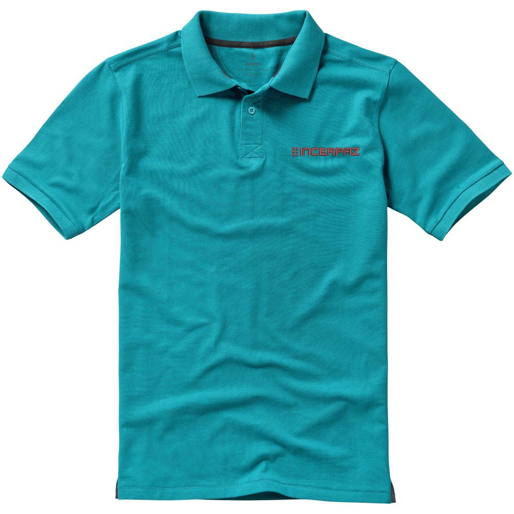 Calgary 200 g/m² herenpolo met korte mouwen