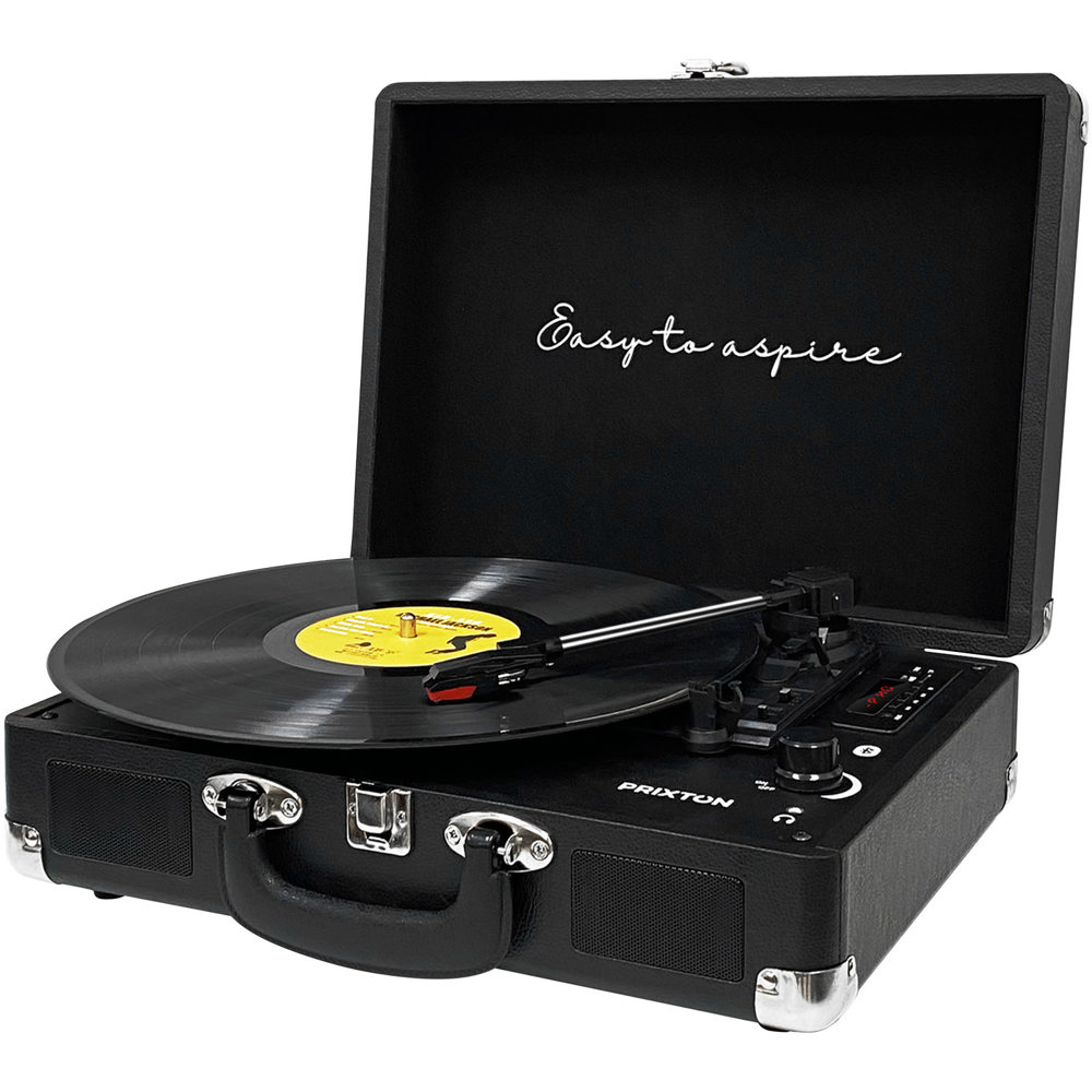 Prixton VC400 vinyl MP3-speler - zwart