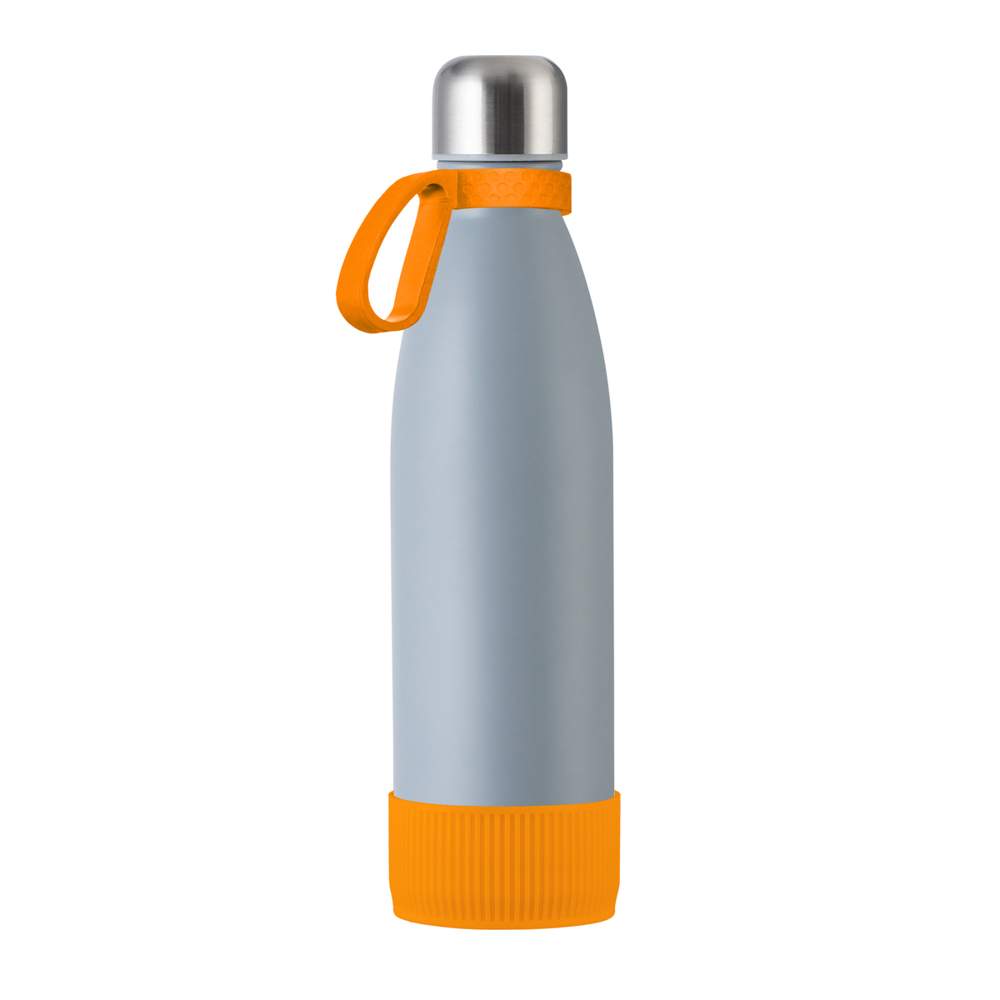 Fles RETUMBLER-myTOULON - oranje, grijs
