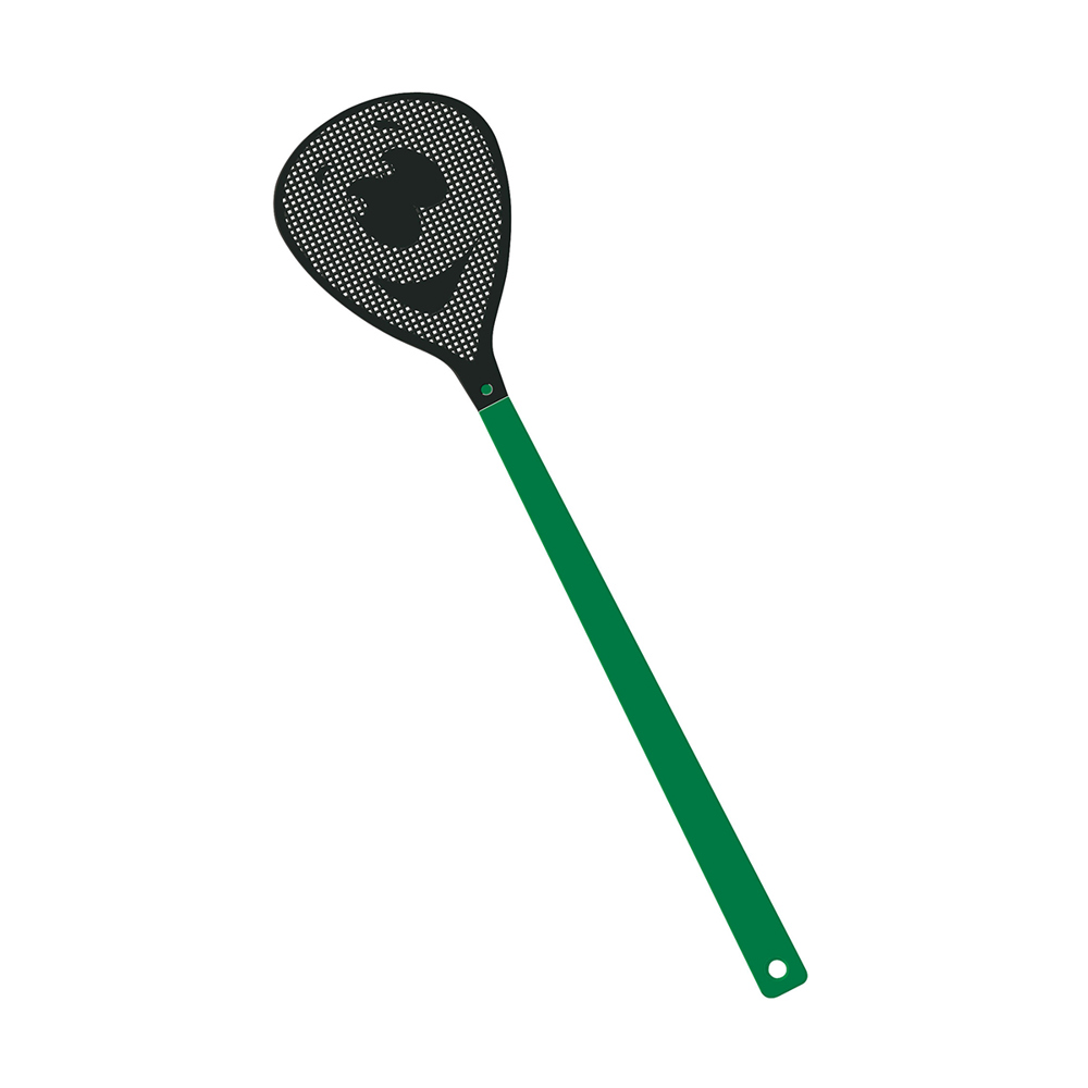 Vliegenmepper "gezicht" - groen/zwart