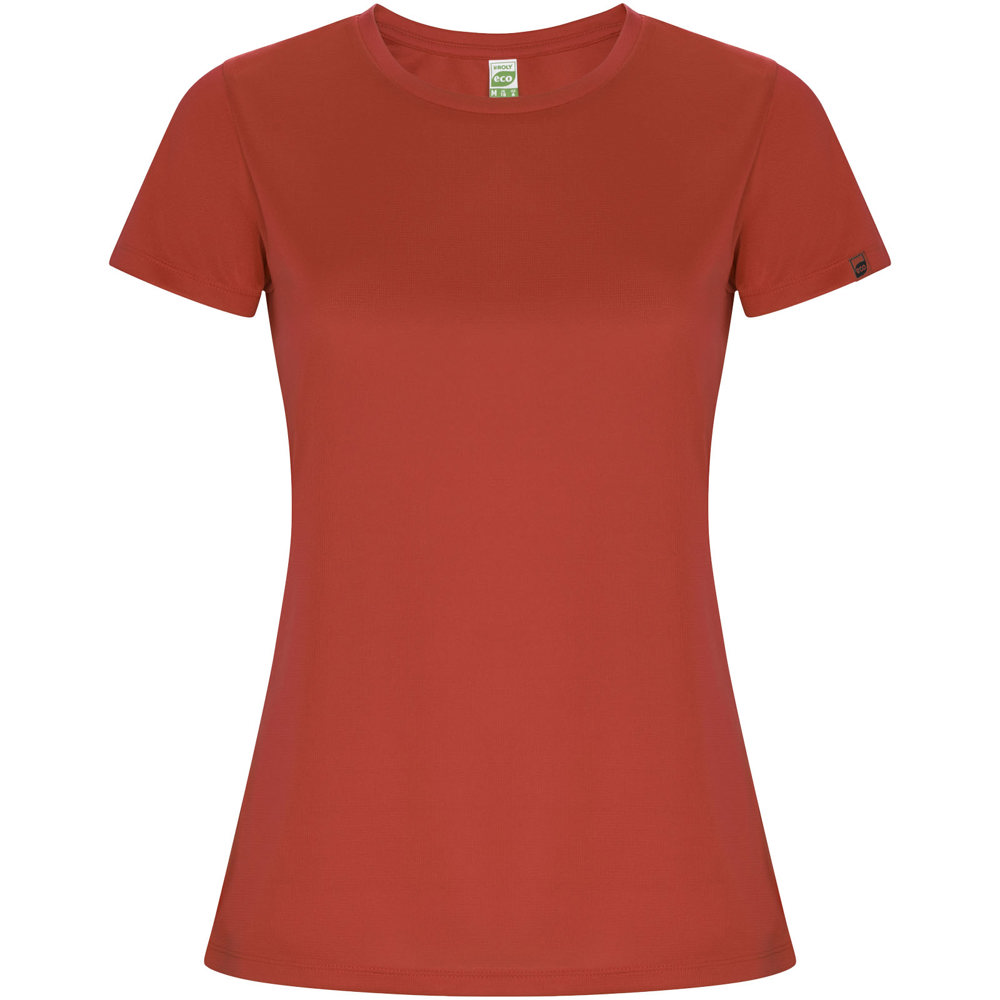 Imola 135 g/m² sportshirt met korte mouwen voor dames - Rood