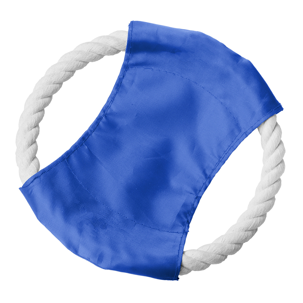 Honden Frisbee - blauw/wit
