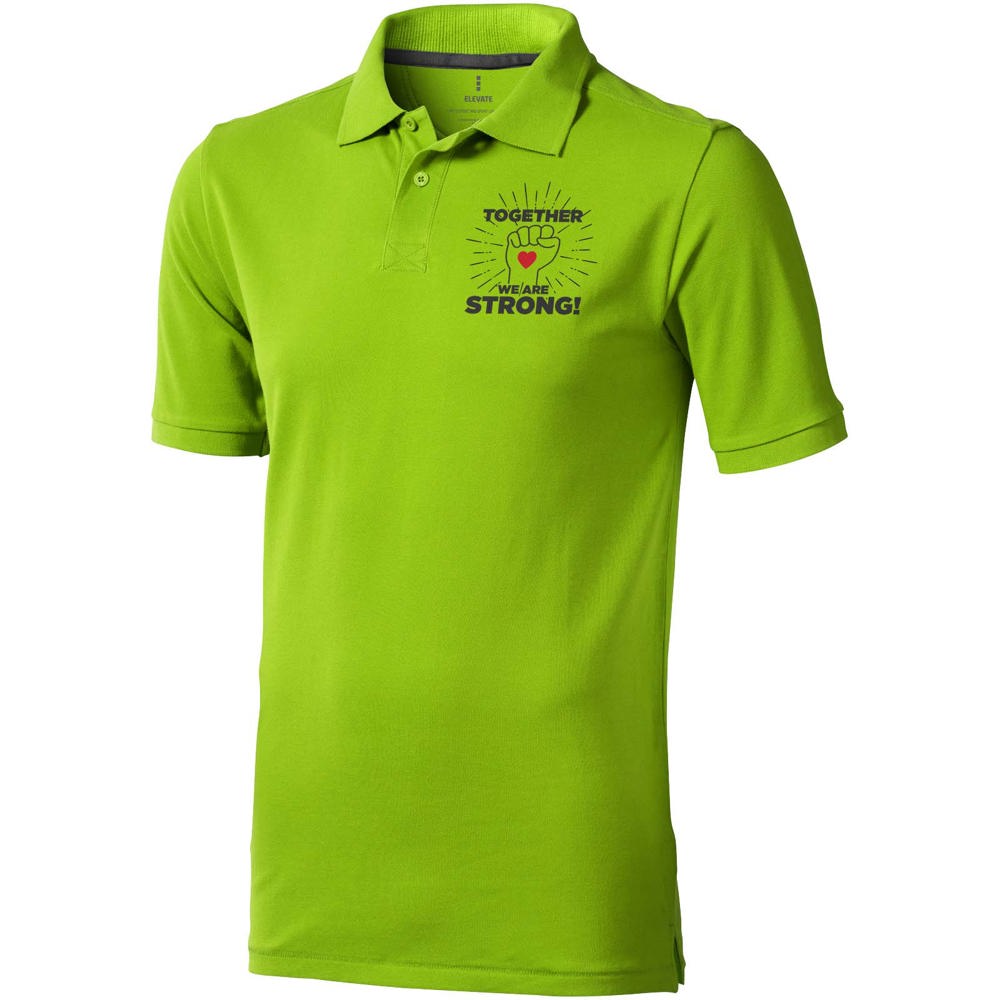 Calgary 200 g/m² herenpolo met korte mouwen