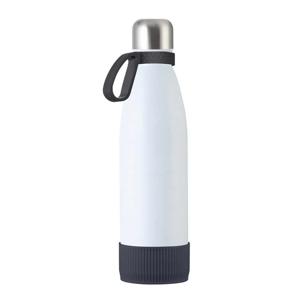 Fles RETUMBLER-myTOULON - donkergrijs, wit
