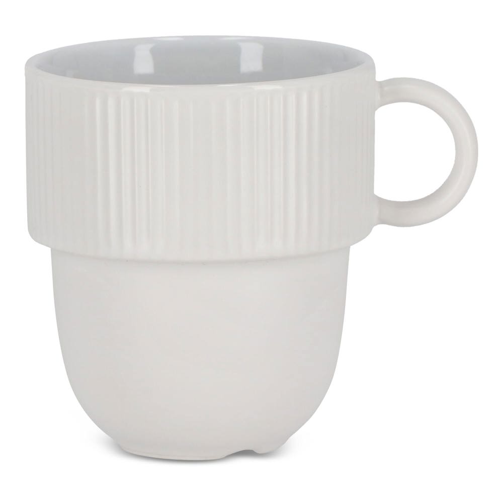 Sagaform Inka mok met oor 270ml - Wit