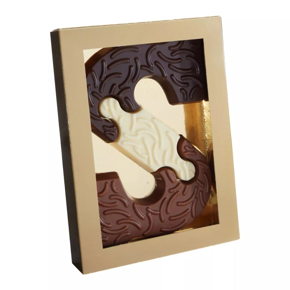 Puzzel letter met logo