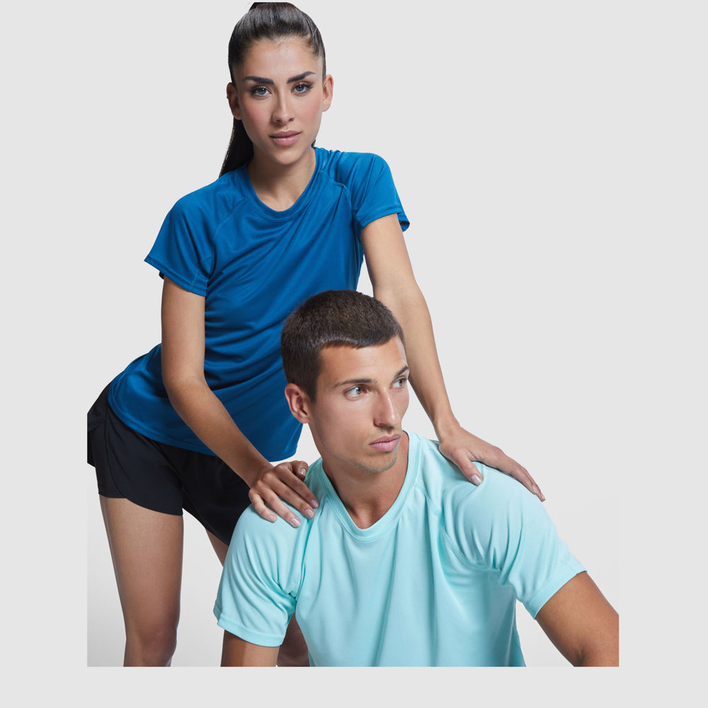Bahrain 135 g/m² sportshirt met korte mouwen voor heren