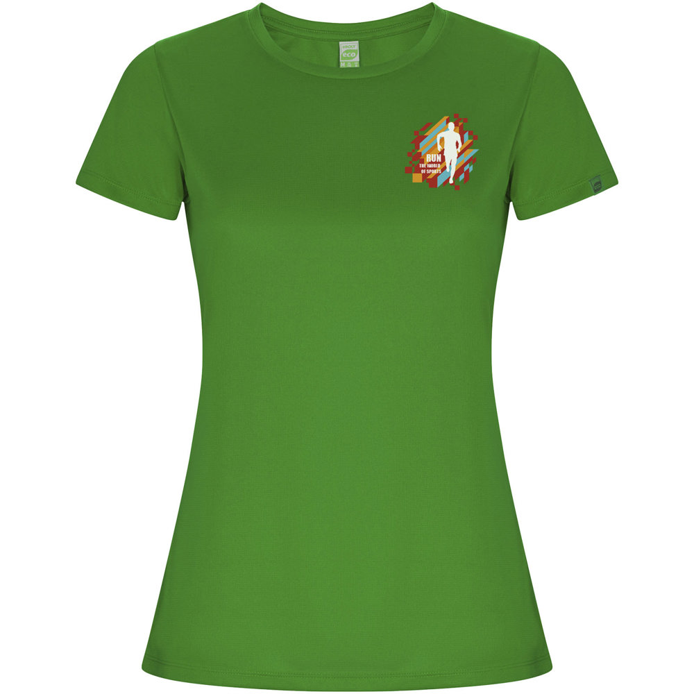 Imola 135 g/m² sportshirt met korte mouwen voor dames
