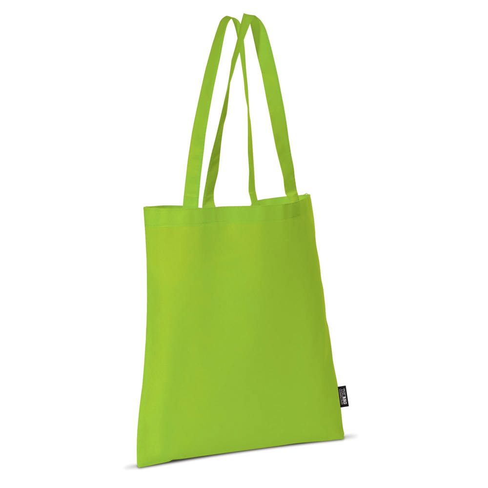 Schoudertas non-woven 75g/m² - lichtgroen