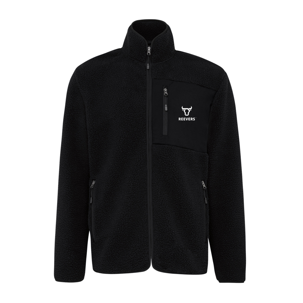 IQONIQ Diran gerecycled polyester pile-fleece jas