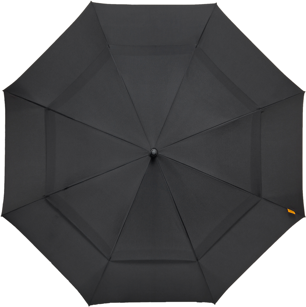 FALCONE - Stormparaplu - Automaat - Windproof -  130 cm - Zwart