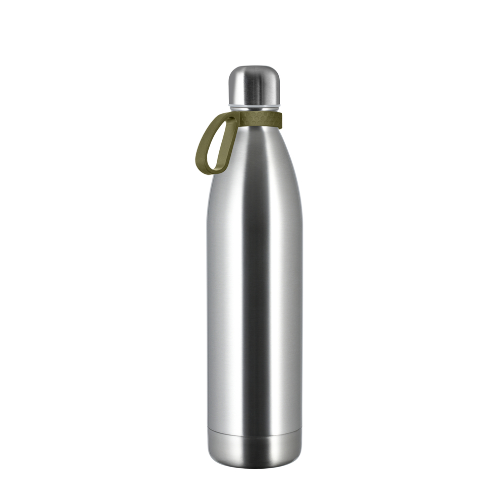 Thermofles RETUMBLER-NIZZA XL - zilver, oijfgroen