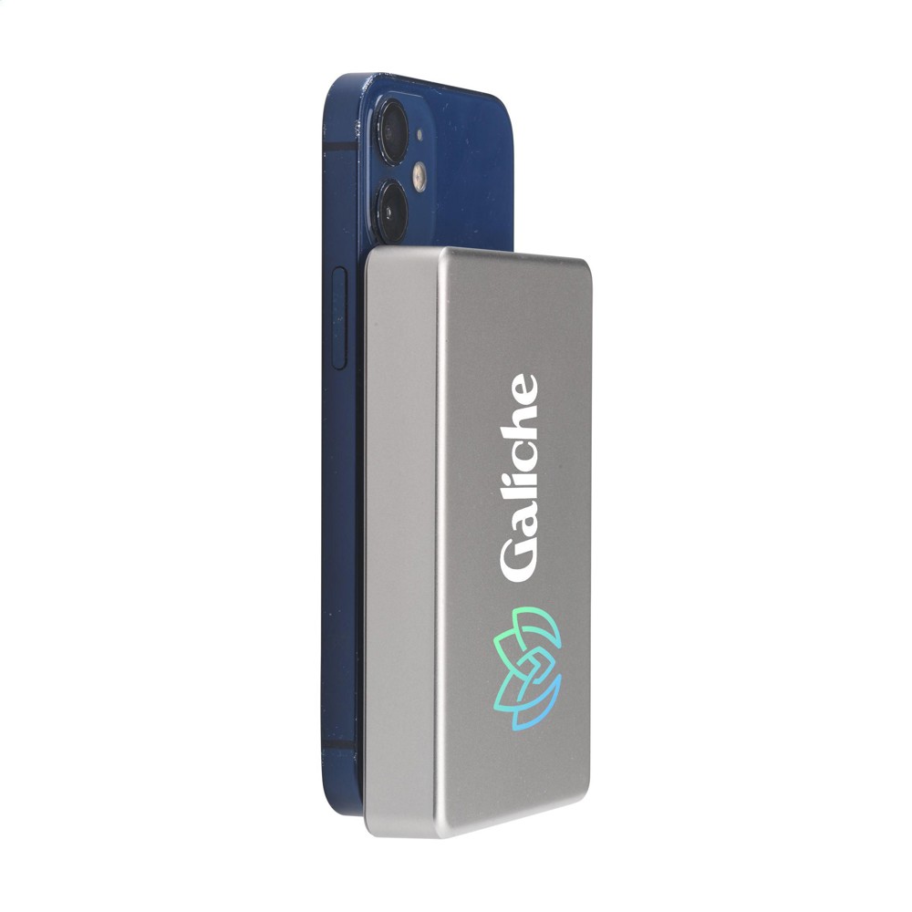 Wireless RCS Recycled Alu Magsafe Powerbank 10000
