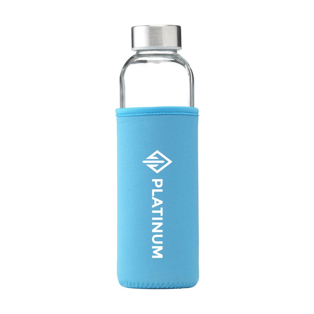 Senga Glass 500 ml drinkfles - Lichtblauw