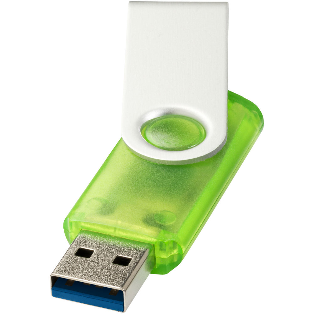 Rotate USB 3.0 doorzichtig - Groen