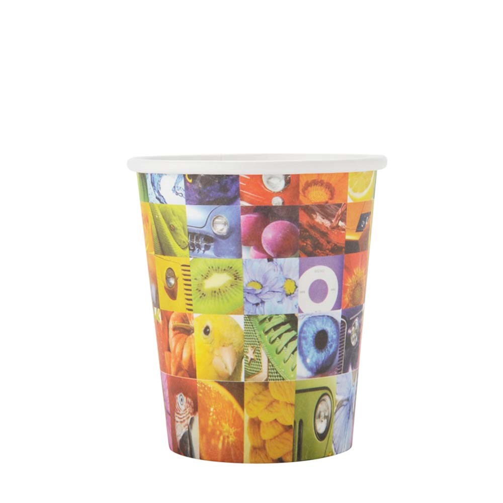 Coffee to go beker 200ml/8oz, v.a. 1.000 st, full colour, all-over