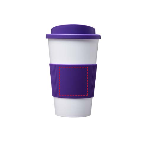 Americano® 350 ml geïsoleerde beker met grip