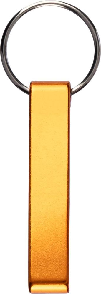 Gerecycled aluminium sleutelhanger Anneliese - oranje