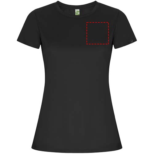Imola 135 g/m² sportshirt met korte mouwen voor dames