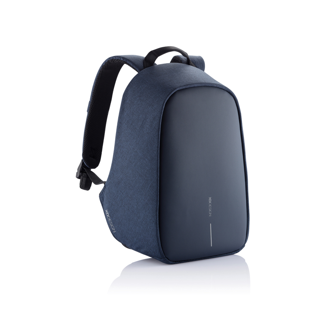 Bobby Hero Small, anti-diefstal rugzak - donkerblauw, zwart (± PMS 539/ ± PMS Black)